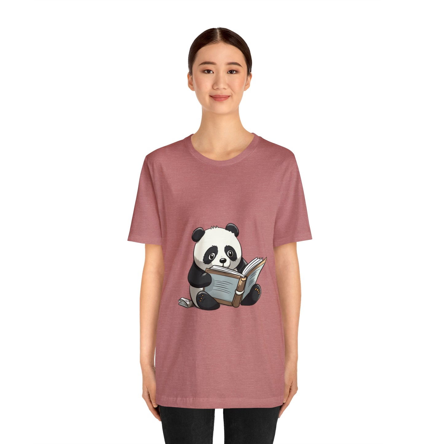 Panda Puns: A Unisex Jersey Short Sleeve Tee