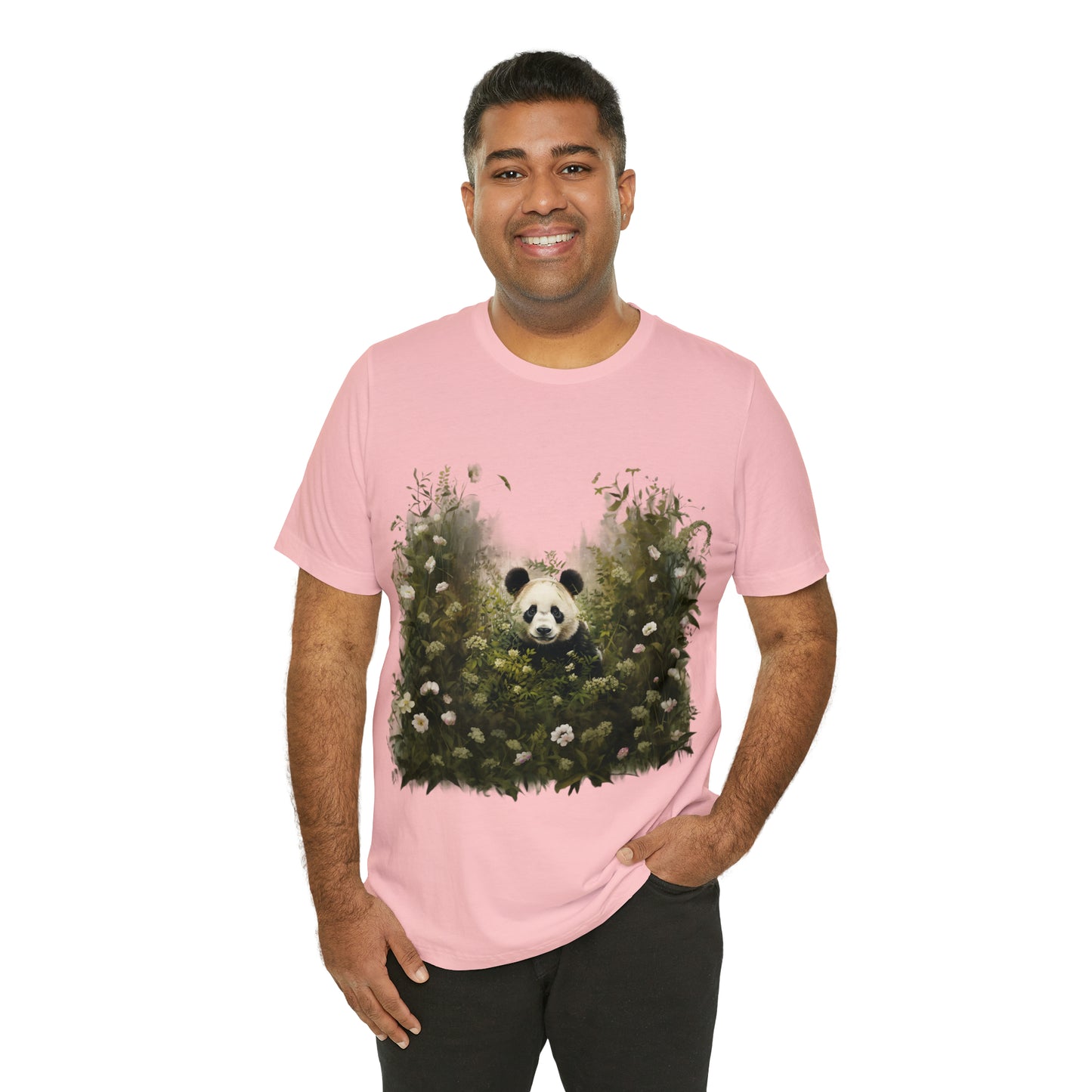 Panda Print Tee - A Tee with an Artistic Touch