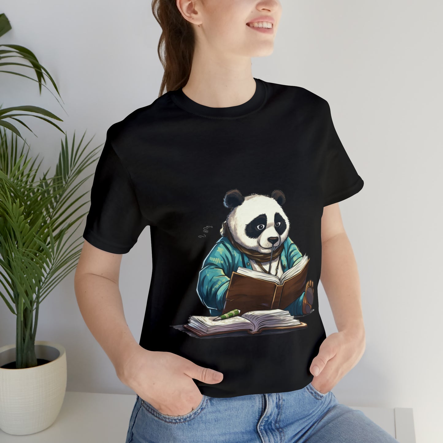 Panda Puns: A Unisex Jersey Short Sleeve Tee