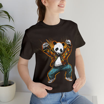 Panda Breakdancing Tee