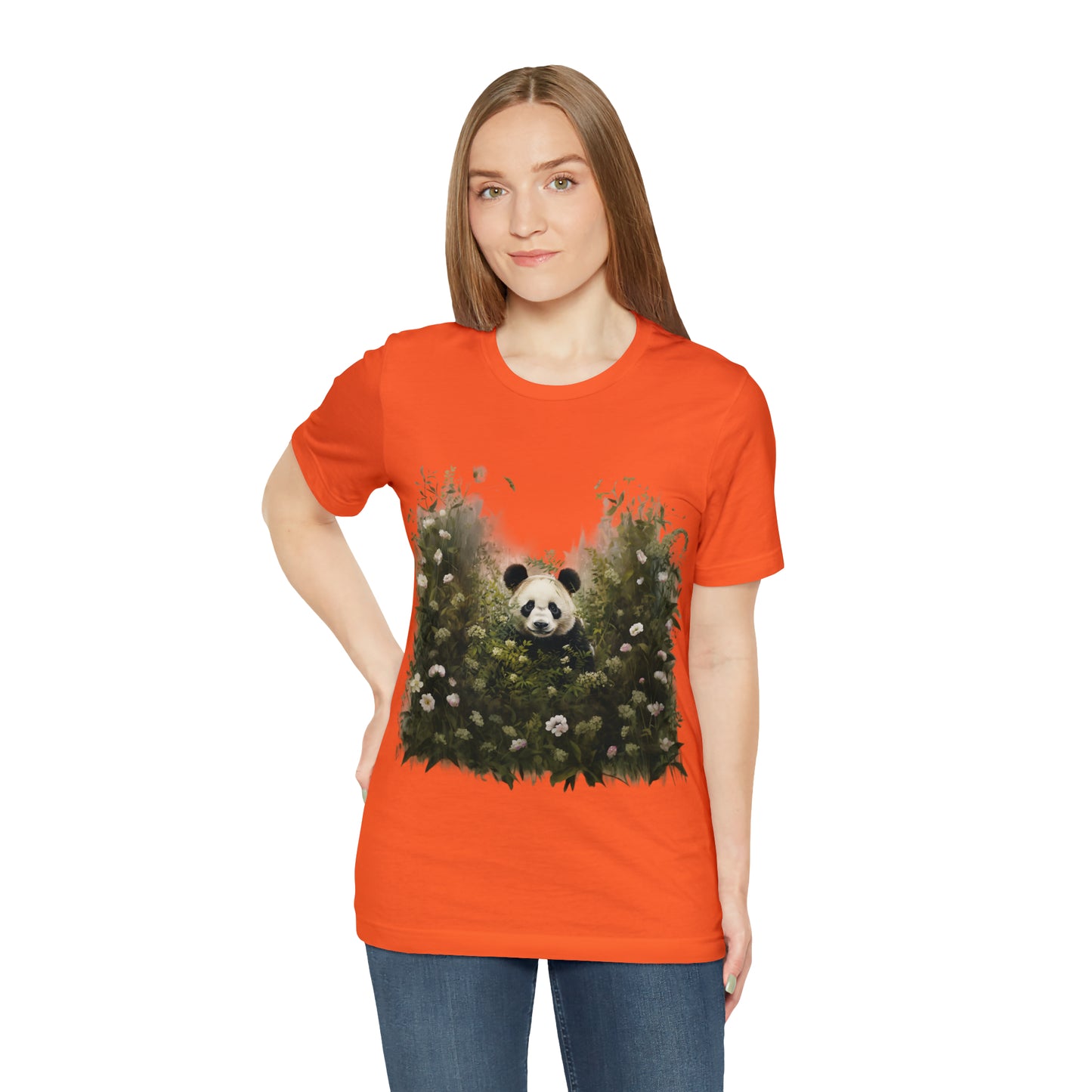 Panda Print Tee - A Tee with an Artistic Touch