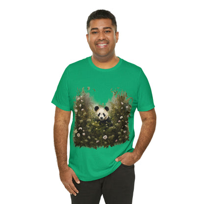 Panda Print Tee - A Tee with an Artistic Touch