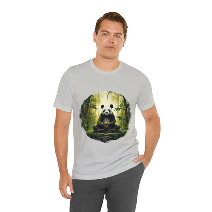 Panda Print Yoga Tee