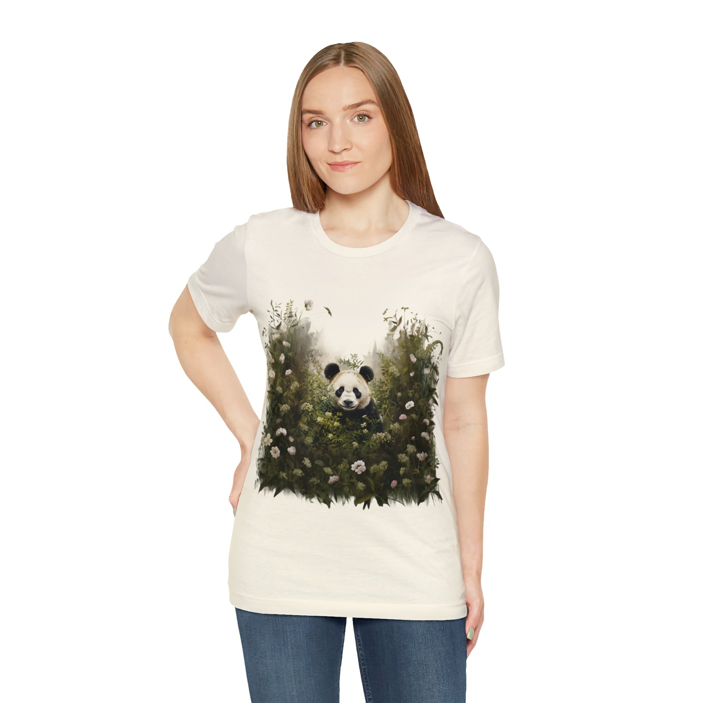 Panda Print Tee - A Tee with an Artistic Touch