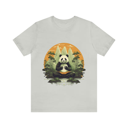 Panda Poses: The Unisex Jersey Short Sleeve Tee