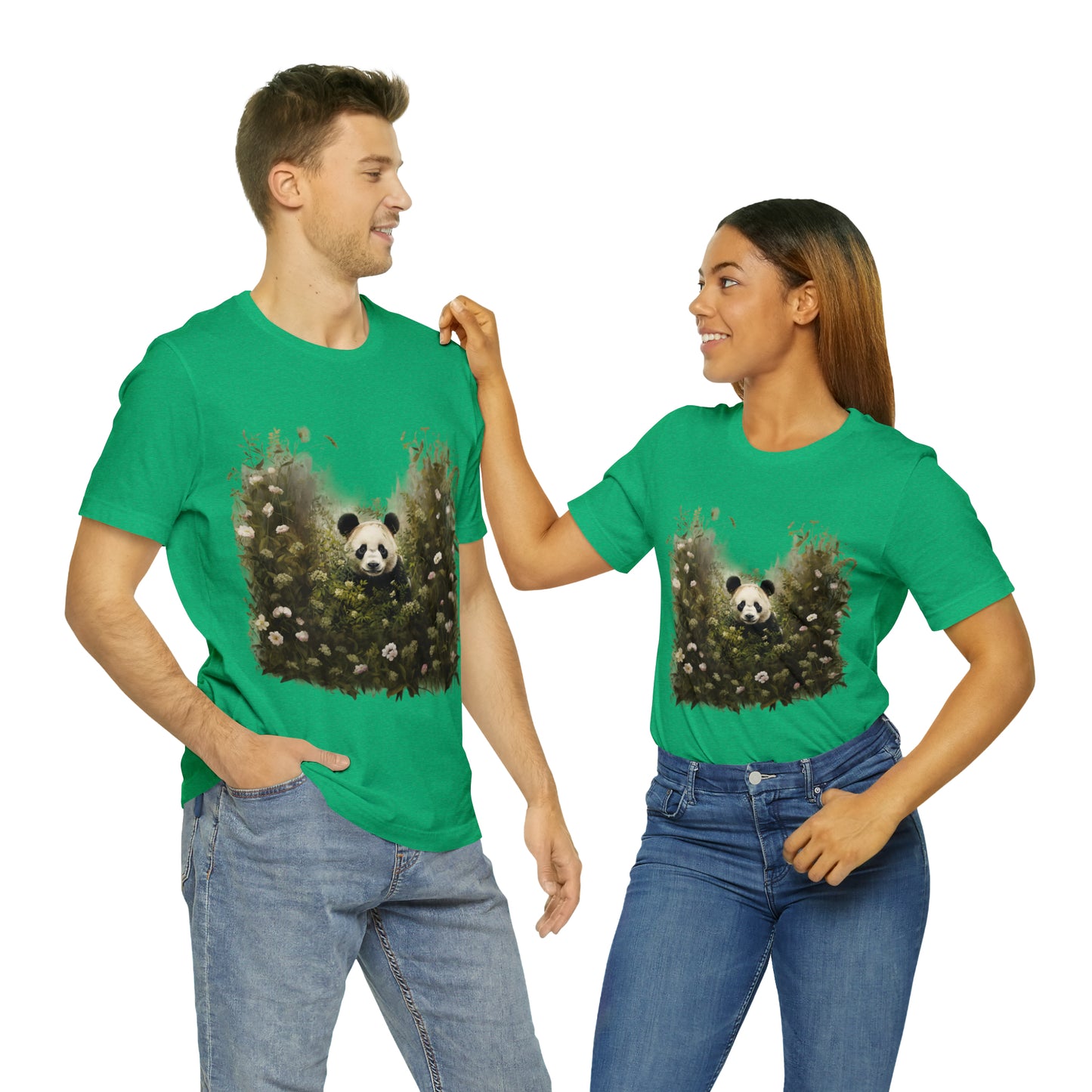 Panda Print Tee - A Tee with an Artistic Touch