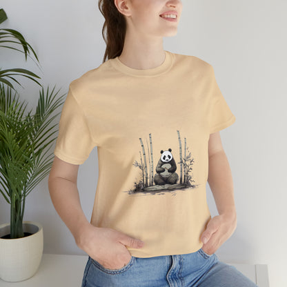 Panda Zen Unisex Jersey Short Sleeve Tee