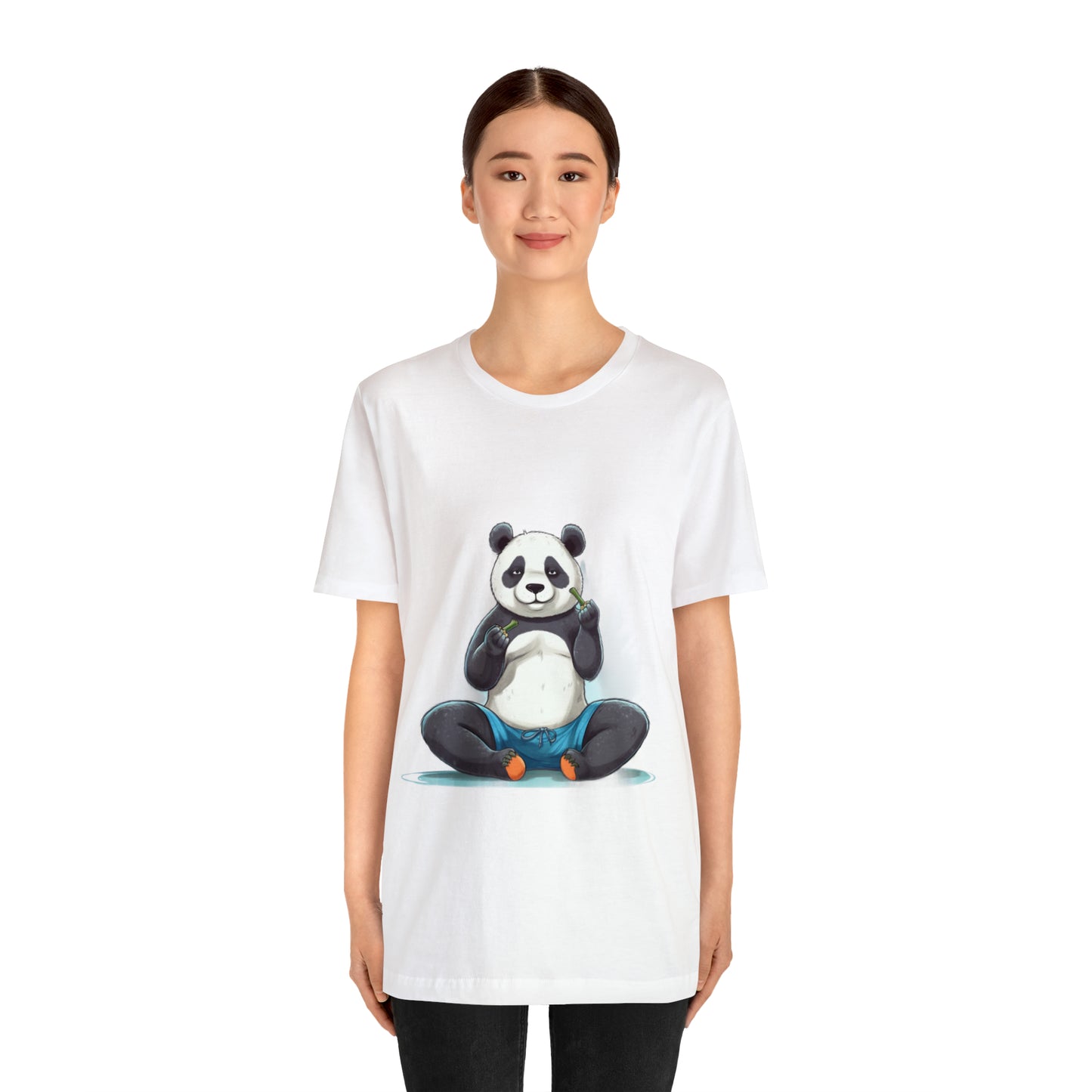 Panda Yoga Tee: For the Fit and Flexible