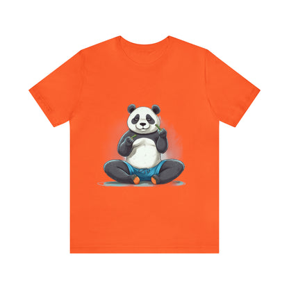 Panda Yoga Tee: For the Fit and Flexible