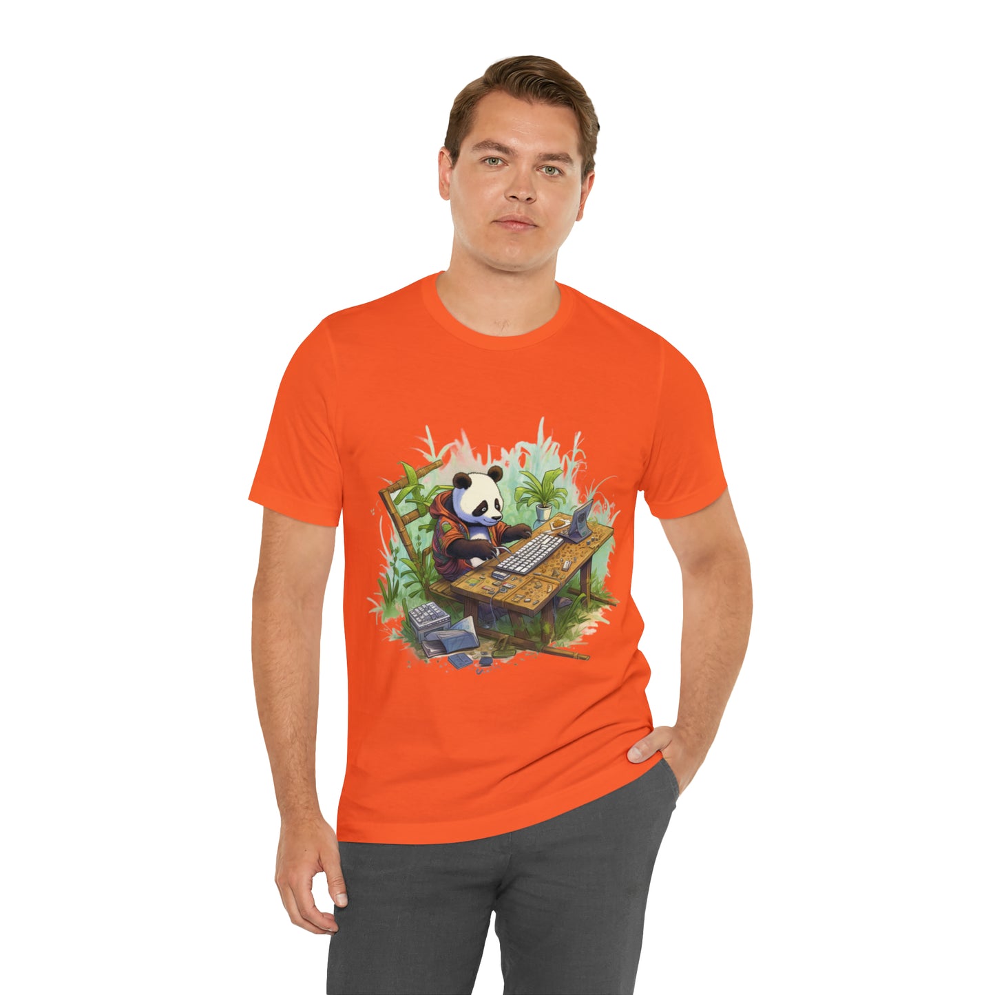 Panda Coding Tee