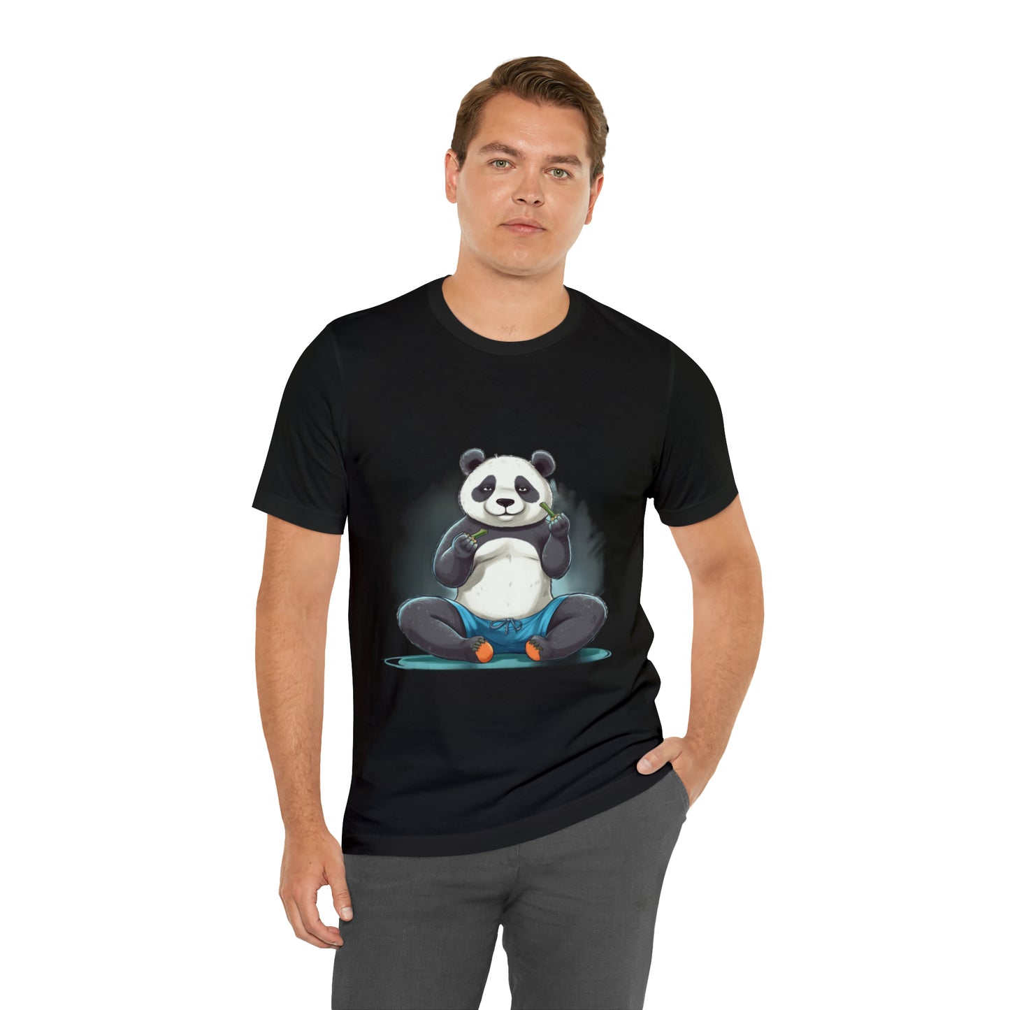 Panda Yoga Tee: For the Fit and Flexible