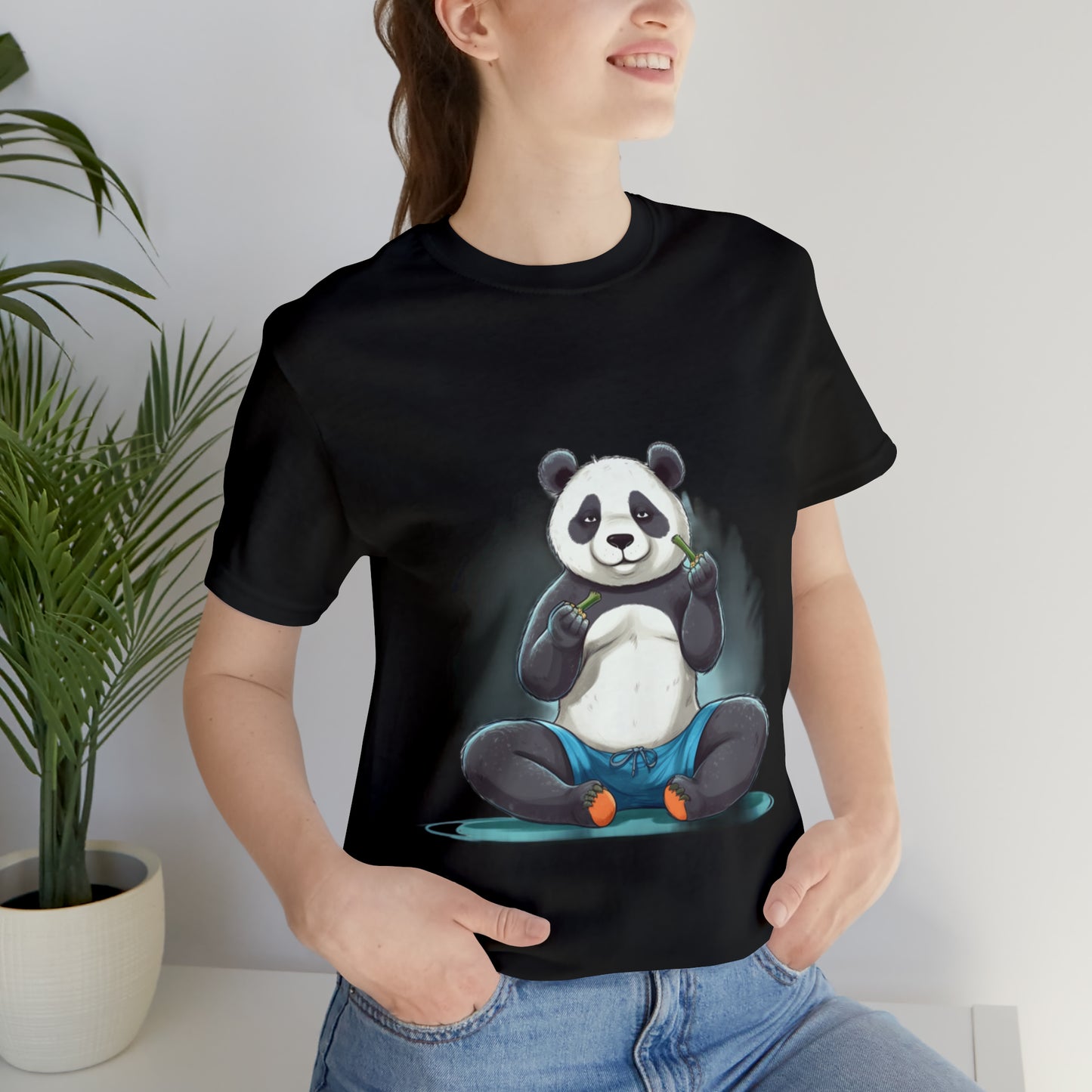 Panda Yoga Tee: For the Fit and Flexible