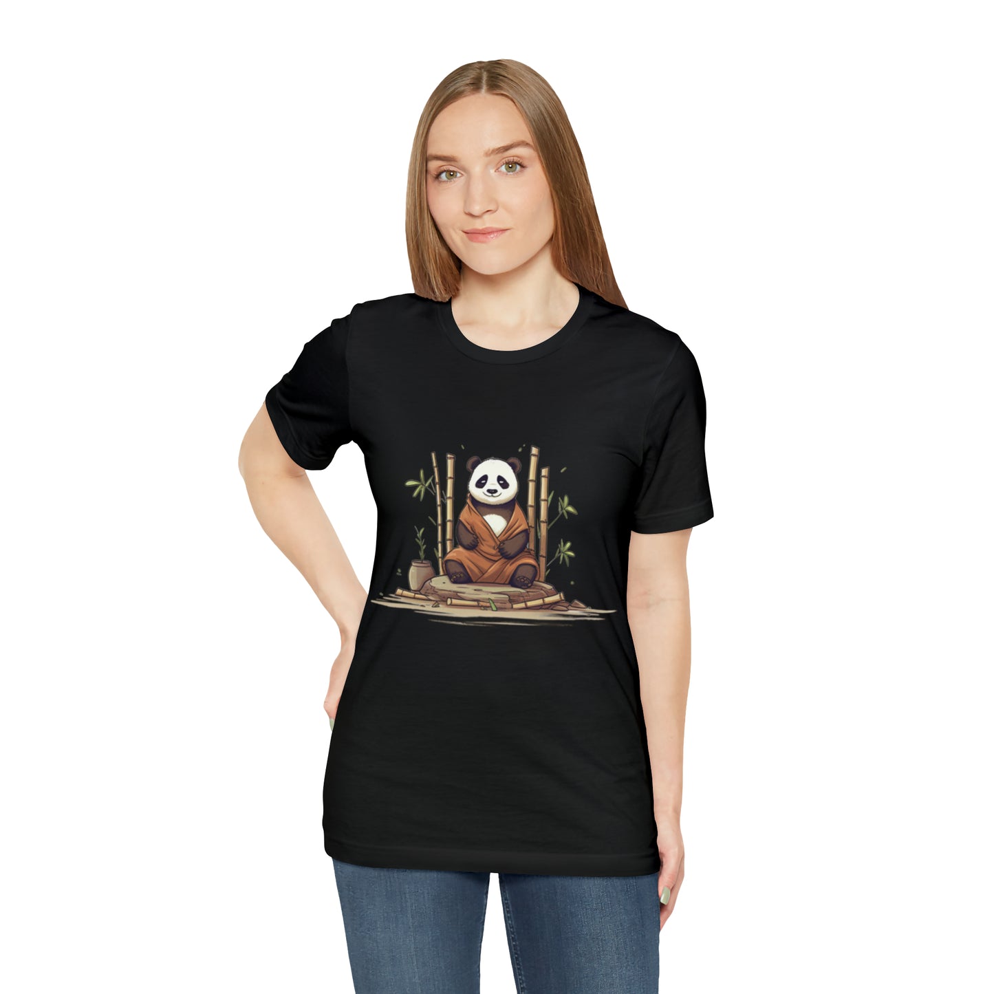 A Zen Panda Meditation Tee