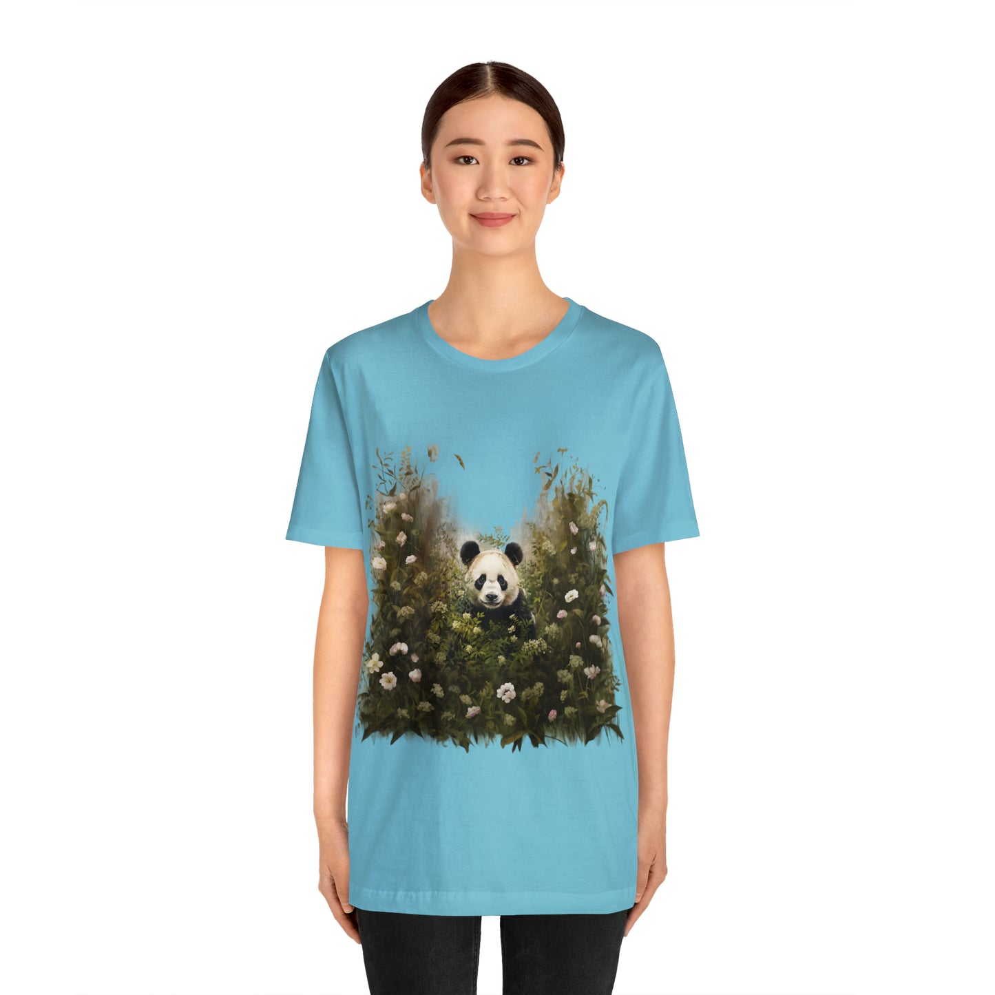 Panda Print Tee - A Tee with an Artistic Touch