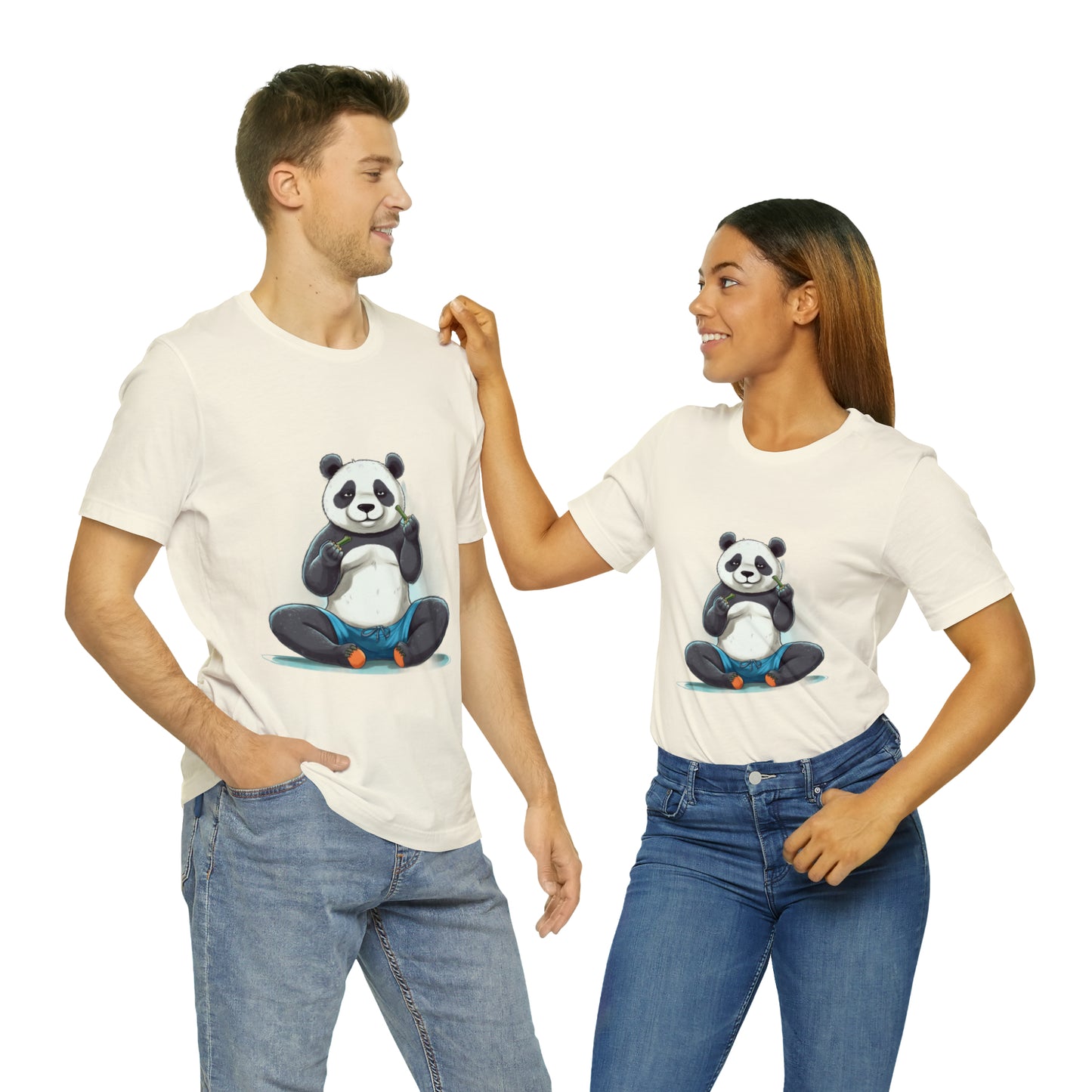 Panda Yoga Tee: For the Fit and Flexible