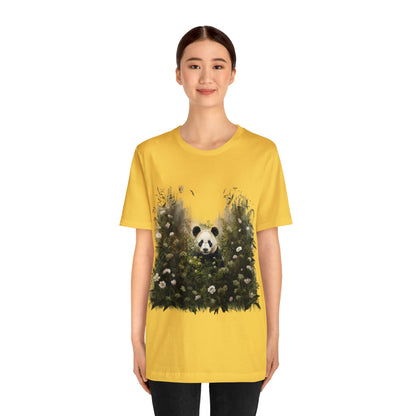 Panda Print Tee - A Tee with an Artistic Touch