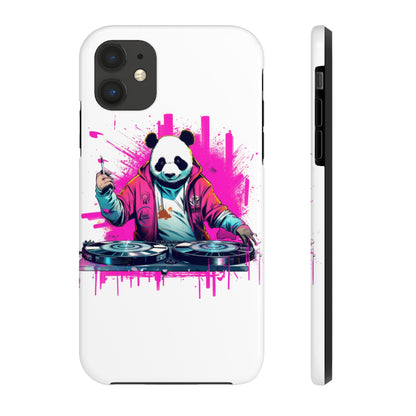 Tough Panda DJ Phone Cases