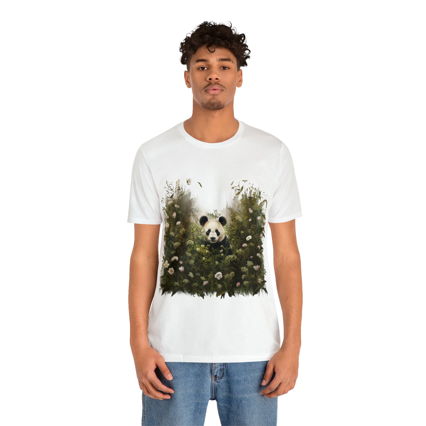 Panda Print Tee - A Tee with an Artistic Touch