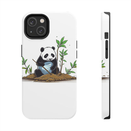 Eco Panda & Bamboo Planting - Tough Phone Case