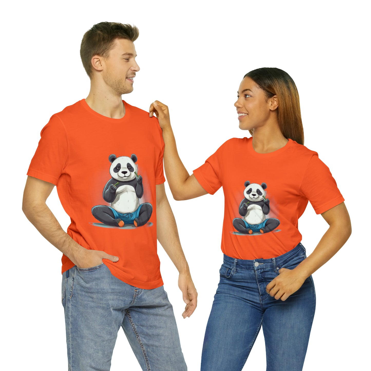 Panda Yoga Tee: For the Fit and Flexible