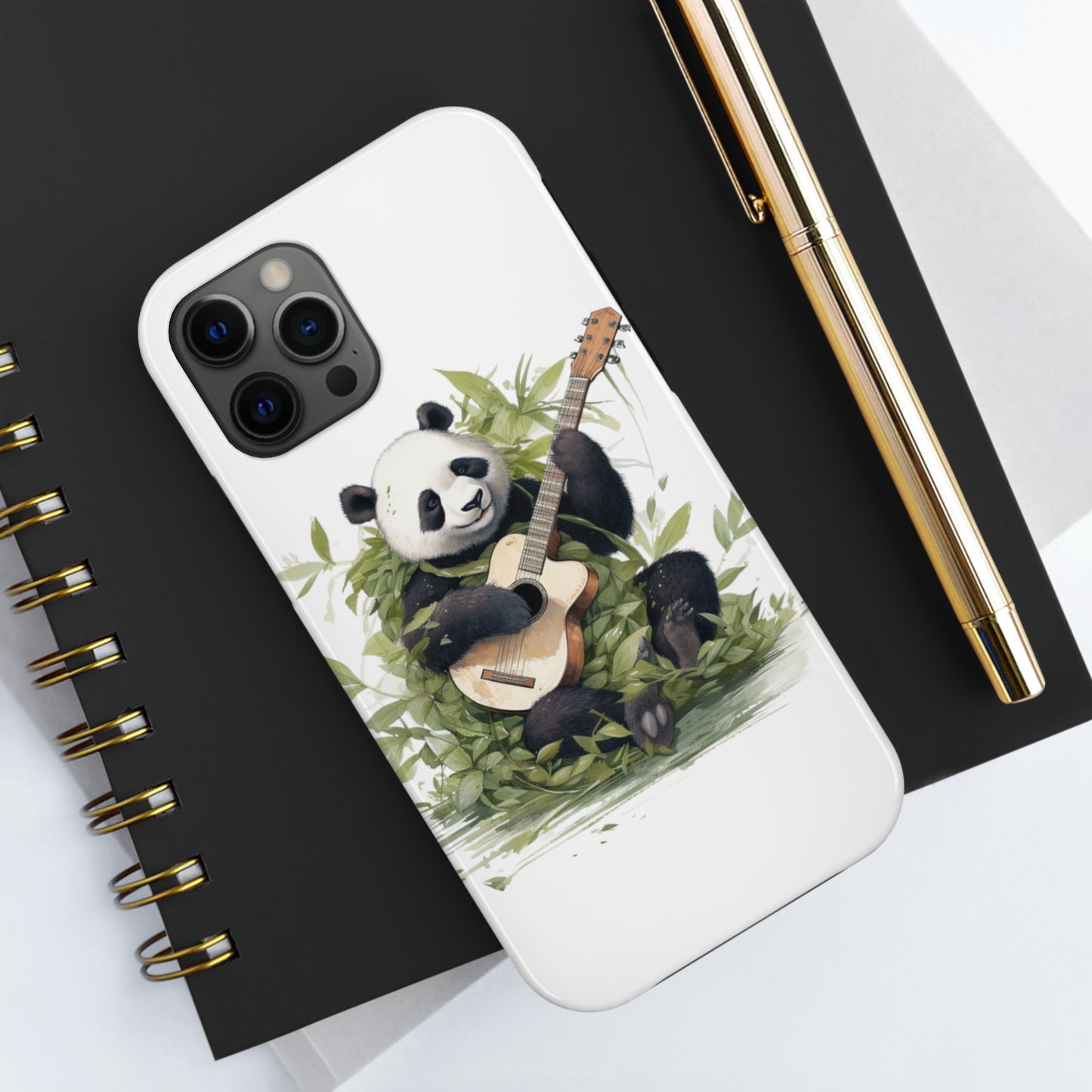 Panda Serenade Phone Case