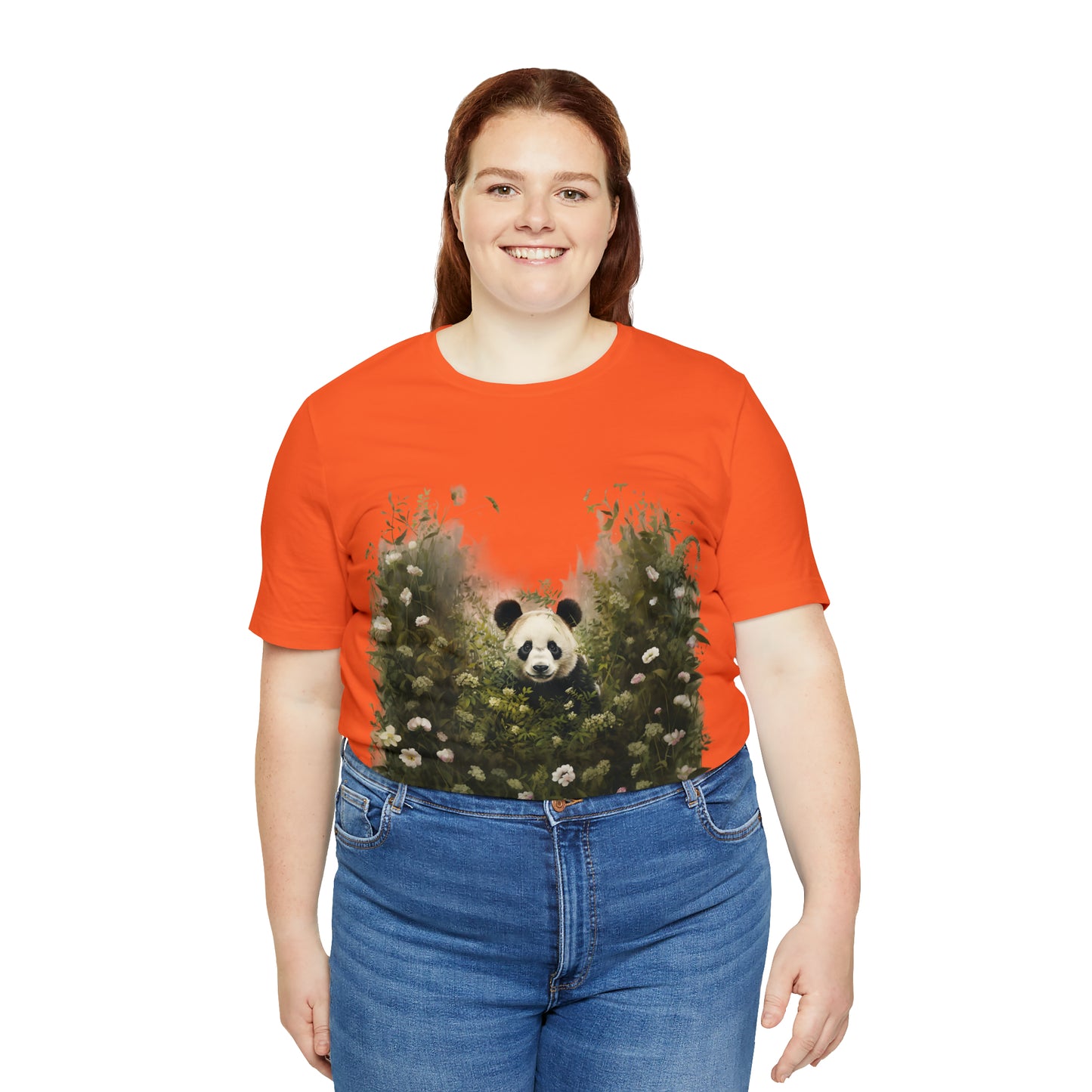 Panda Print Tee - A Tee with an Artistic Touch