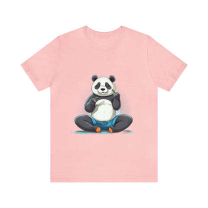 Panda Yoga Tee: For the Fit and Flexible