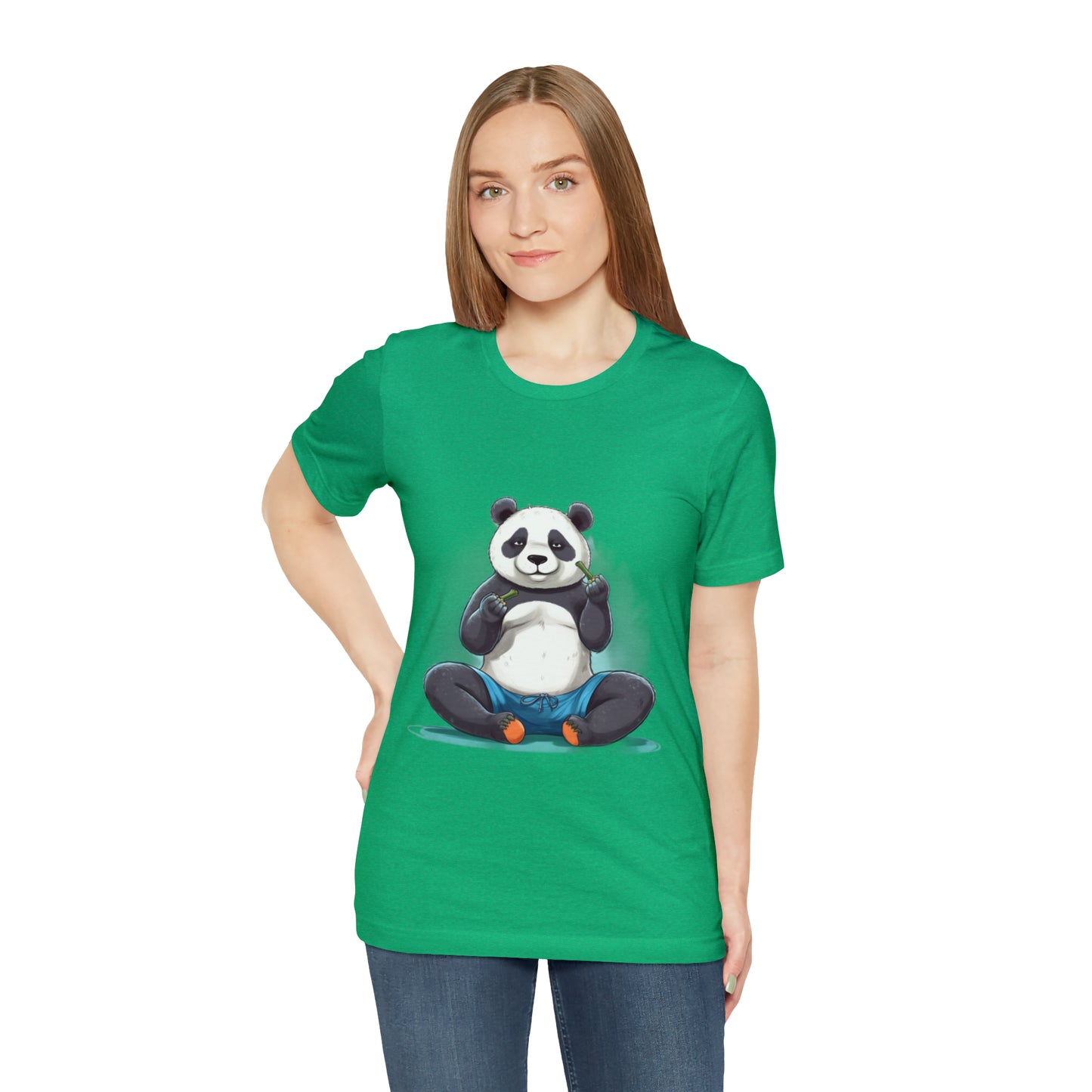 Panda Yoga Tee: For the Fit and Flexible