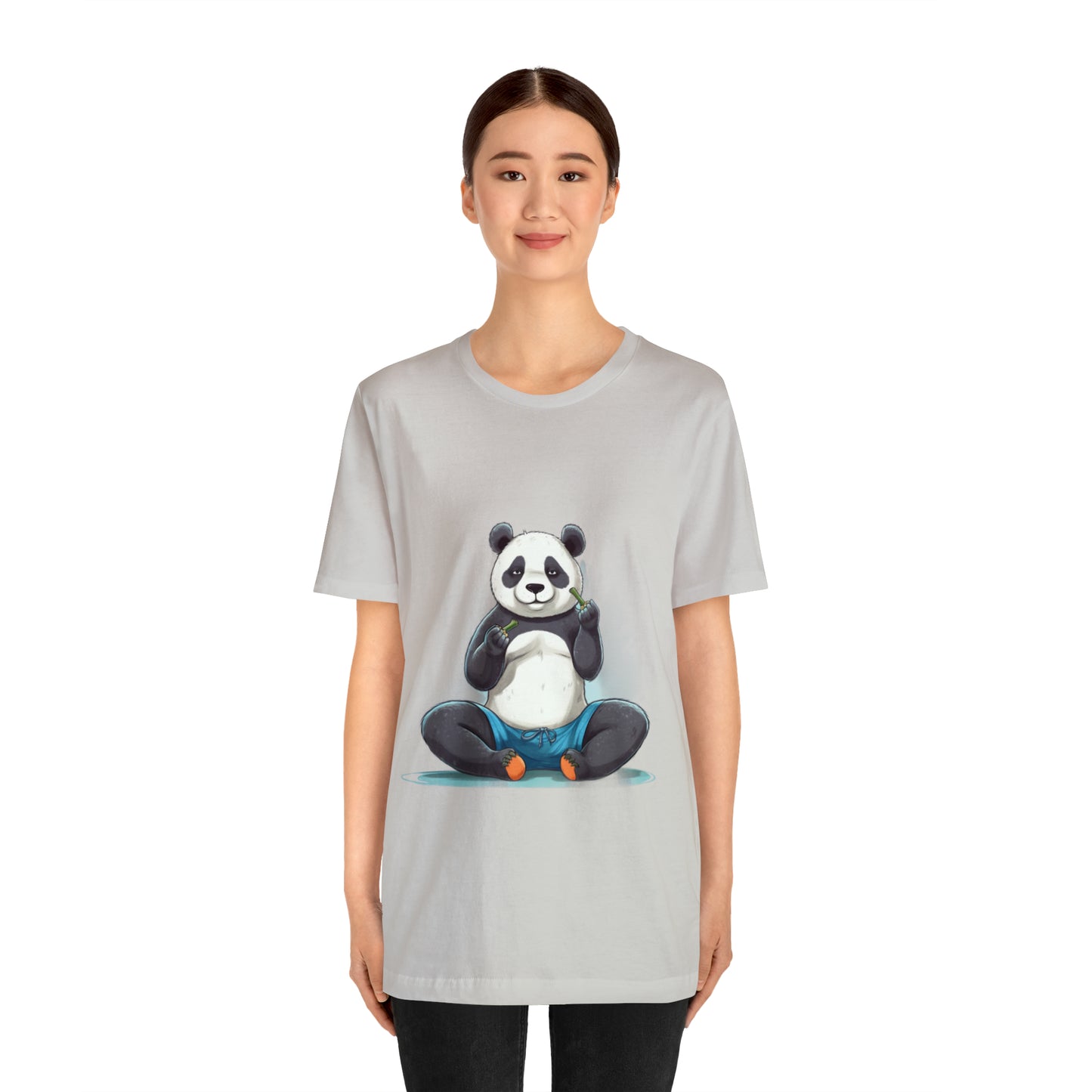 Panda Yoga Tee: For the Fit and Flexible