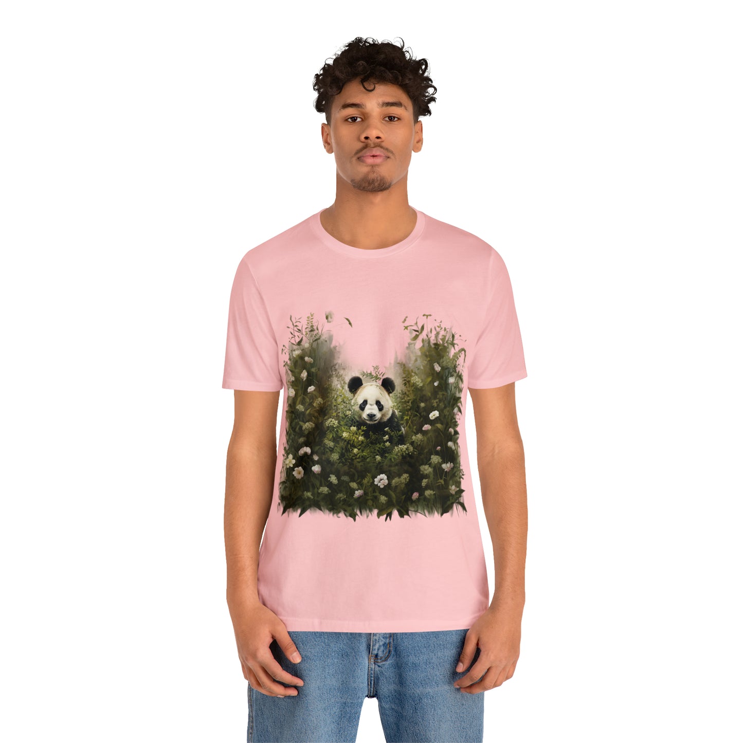 Panda Print Tee - A Tee with an Artistic Touch