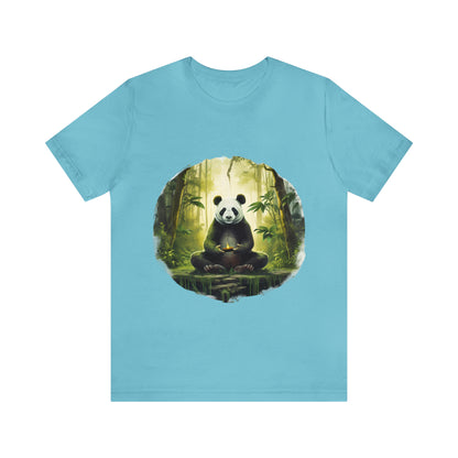 Panda Print Yoga Tee