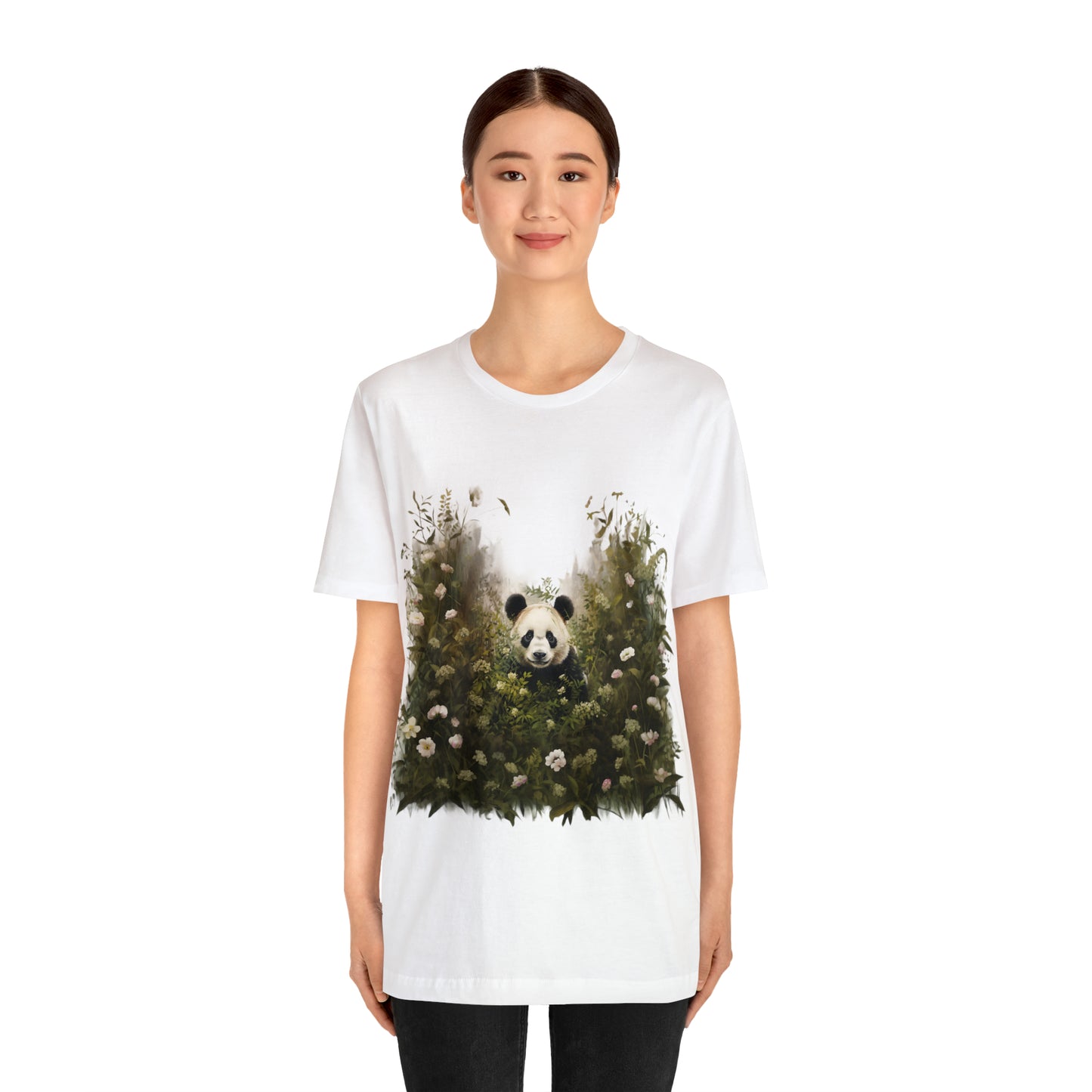 Panda Print Tee - A Tee with an Artistic Touch