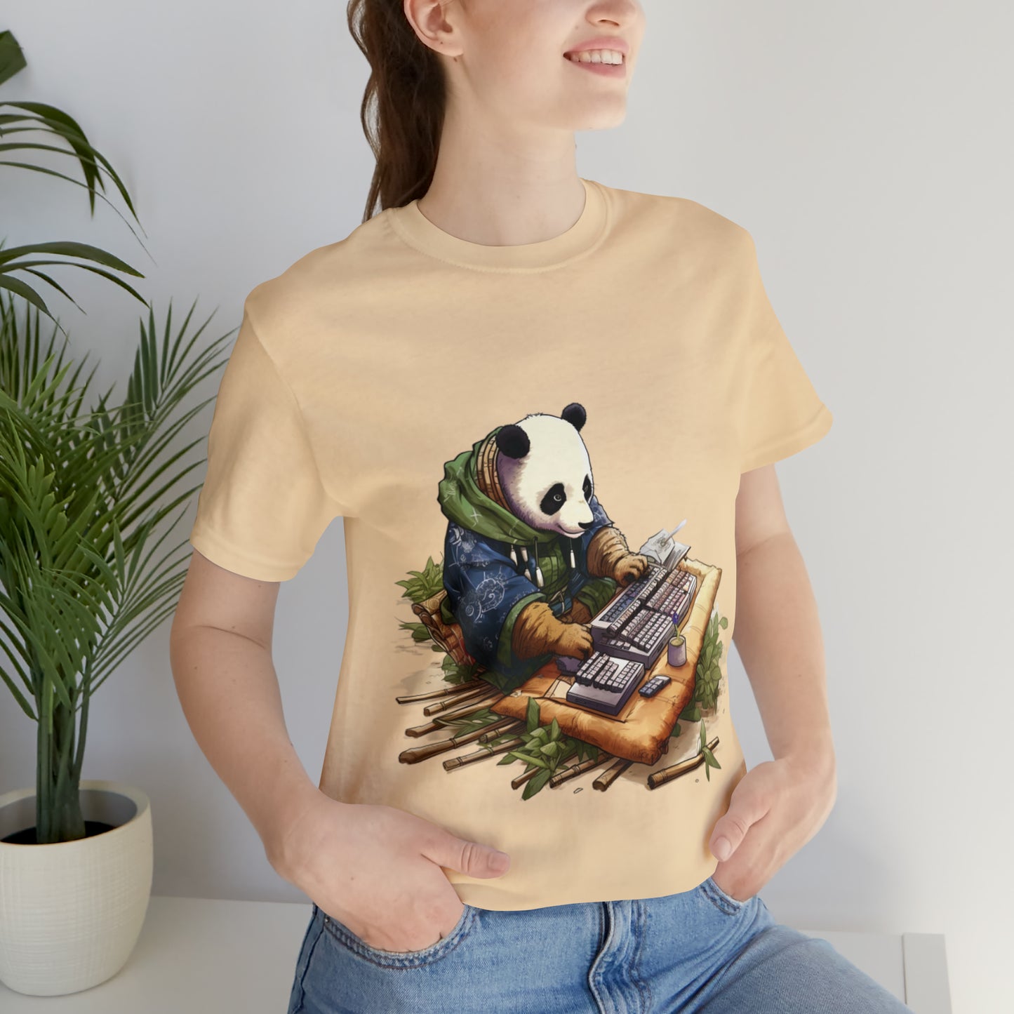 Panda Coding Tee