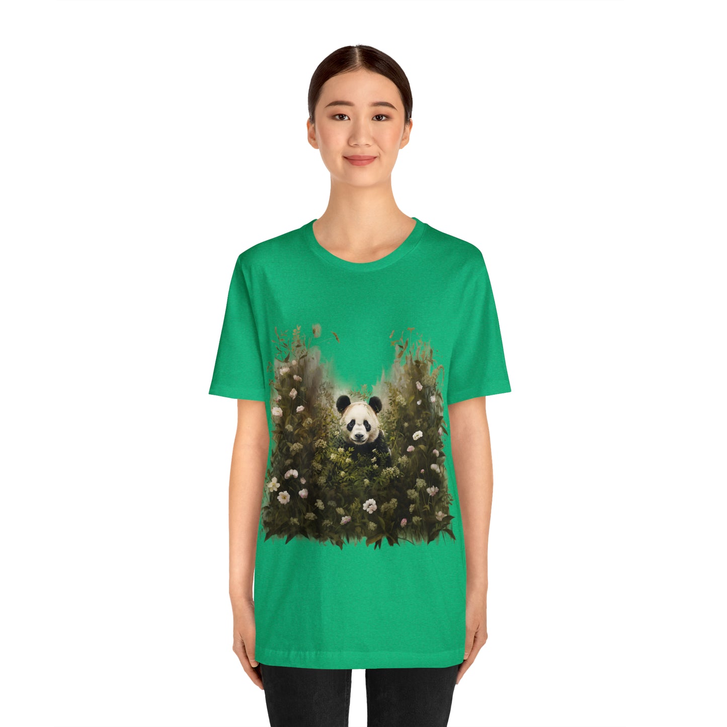 Panda Print Tee - A Tee with an Artistic Touch