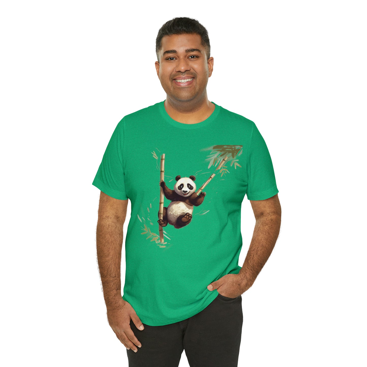 Panda Bungee Jumping Tee