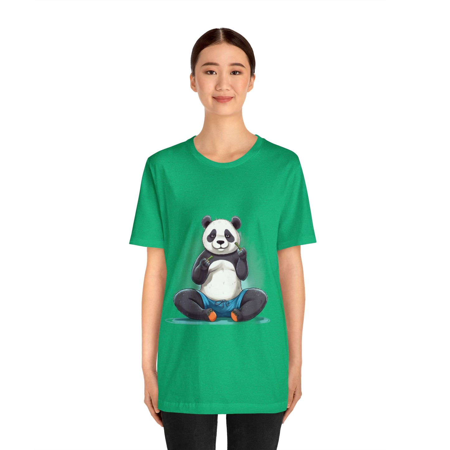 Panda Yoga Tee: For the Fit and Flexible