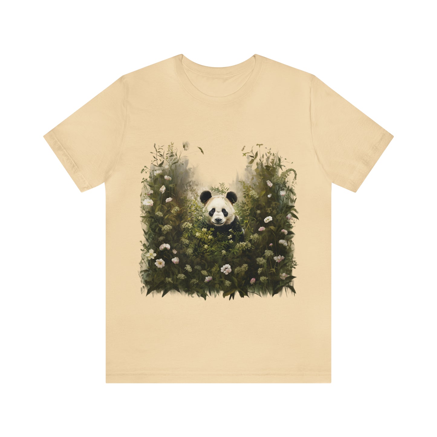 Panda Print Tee - A Tee with an Artistic Touch