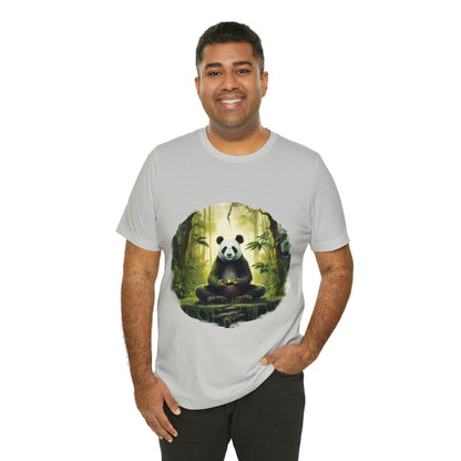 Panda Print Yoga Tee