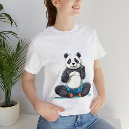 Panda Yoga Tee: For the Fit and Flexible