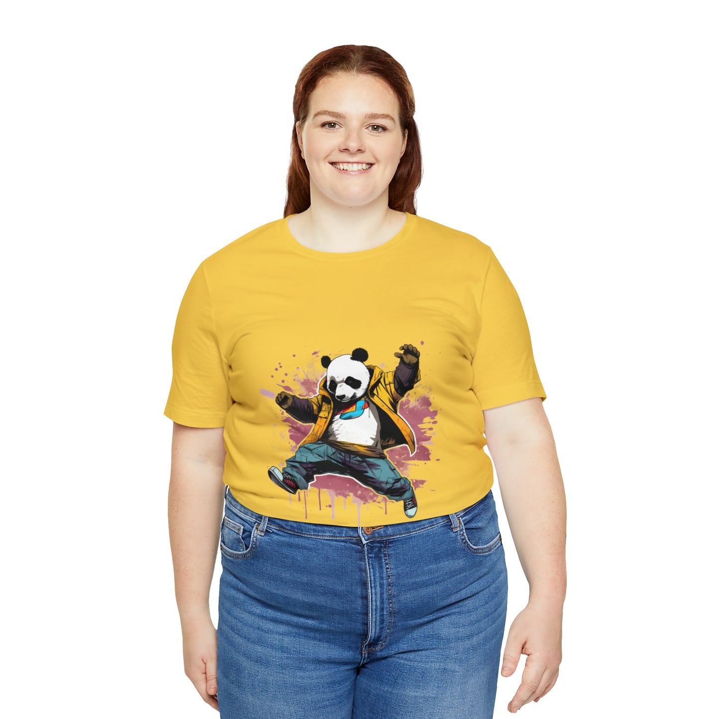 Panda Breakdance Tee