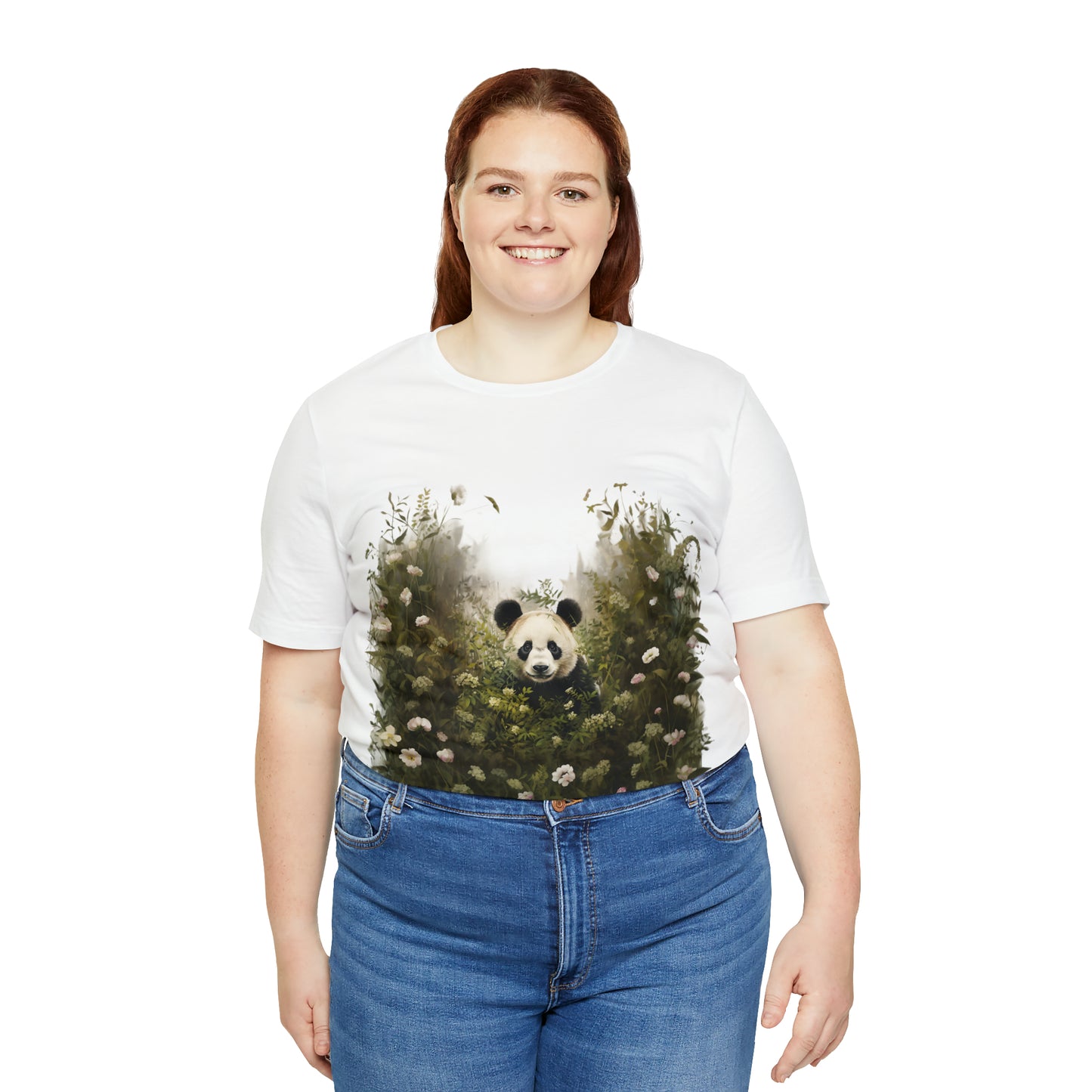 Panda Print Tee - A Tee with an Artistic Touch