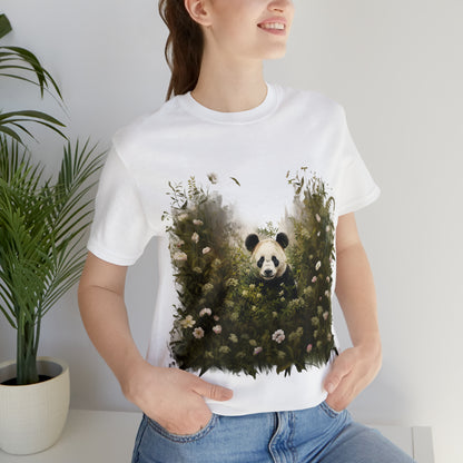 Panda Print Tee - A Tee with an Artistic Touch