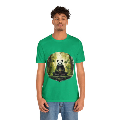 Panda Print Yoga Tee