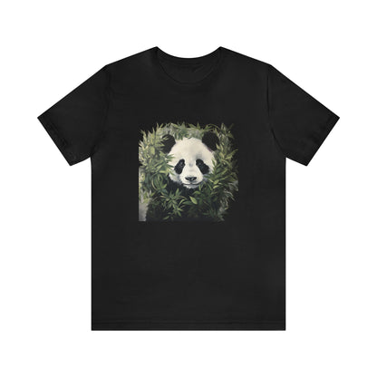 Panda Print Short Sleeve Tee