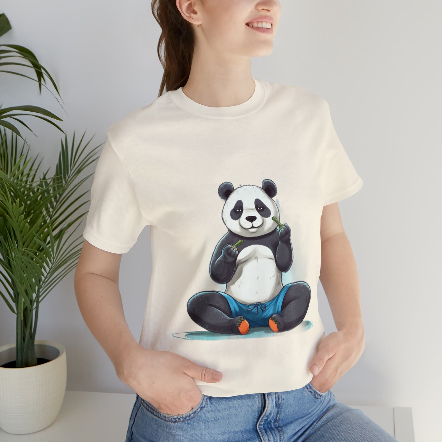 Panda Yoga Tee: For the Fit and Flexible