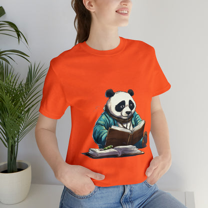 Panda Puns: A Unisex Jersey Short Sleeve Tee