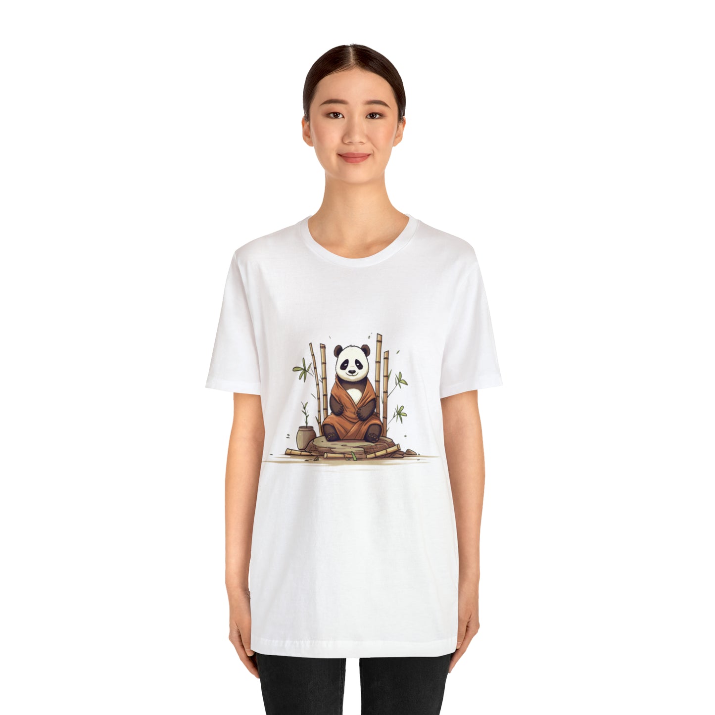 A Zen Panda Meditation Tee