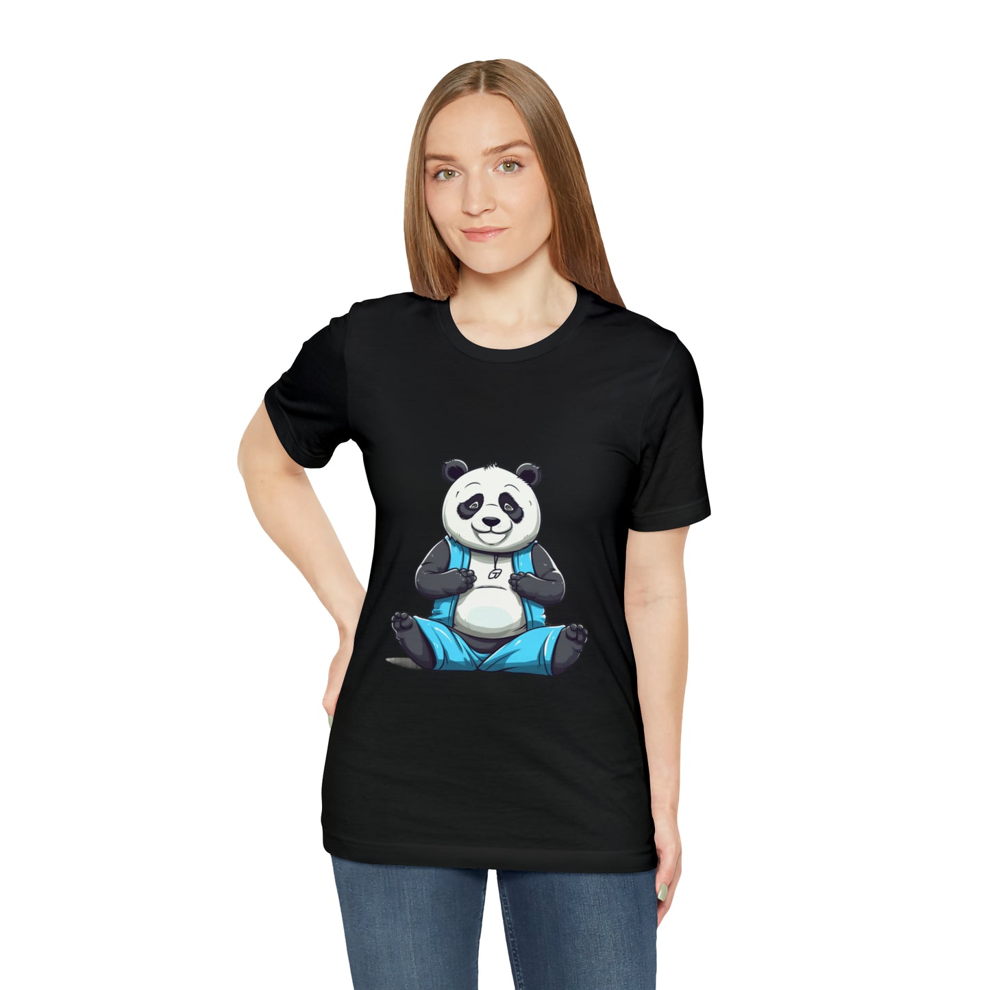 Panda Power Yoga Tee