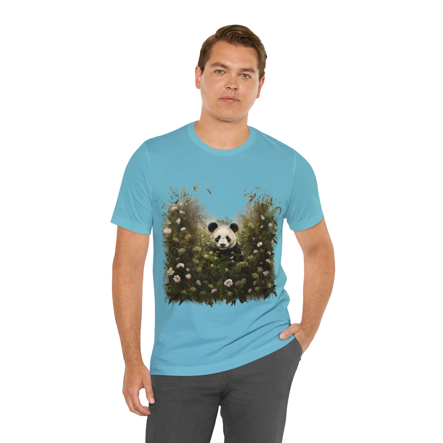 Panda Print Tee - A Tee with an Artistic Touch