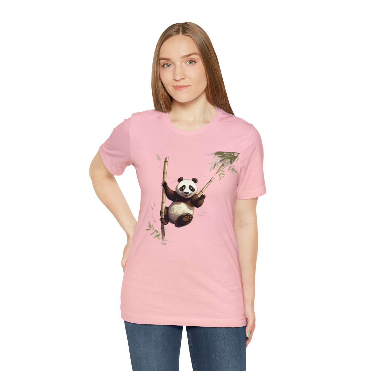 Panda Bungee Jumping Tee